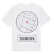 White t-shirt med Solbacken t-shirt