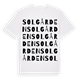 Solgården ordlek t-shirt