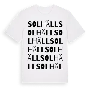 Solhäll ordlek t-shirt – ekologisk bomull t-shirt från Pinshirt