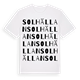 Solhällan ordlek t-shirt