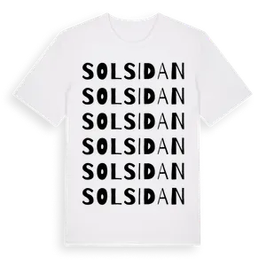 Solsidan ordlek t-shirt – ekologisk bomull t-shirt från Pinshirt