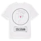 White t-shirt med Solsidan t-shirt