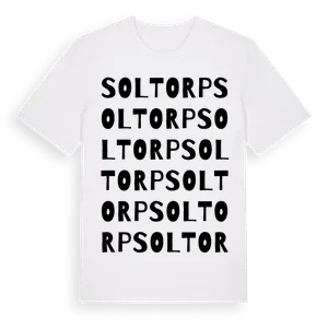 Soltorp ordlek t-shirt – ekologisk bomull t-shirt från Pinshirt
