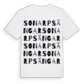 Sonarpsängar ordlek t-shirt