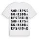 Sonarpsängar ordlek t-shirt