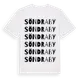 White t-shirt med Söndraby ordlek t-shirt