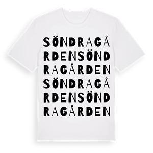 Söndragården ordlek t-shirt – ekologisk bomull t-shirt från Pinshirt