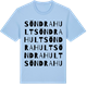 Blue Soul t-shirt med Söndrahult ordlek t-shirt