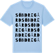 Blue Soul t-shirt med Söndregård ordlek t-shirt