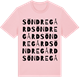 Pink Cotton t-shirt med Söndregård ordlek t-shirt