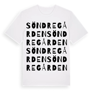 Söndregården ordlek t-shirt – ekologisk bomull t-shirt från Pinshirt