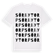 Sörbytorp ordlek t-shirt