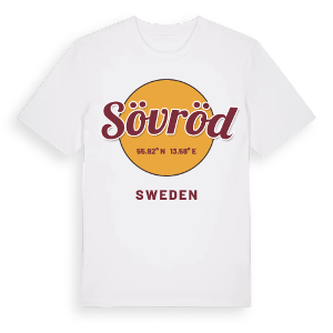 Sövröd cirkel t-shirt – ekologisk bomull t-shirt från Pinshirt