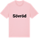 Pink Cotton t-shirt med Sövröd fetstil t-shirt