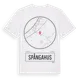 White t-shirt med Spångahus t-shirt