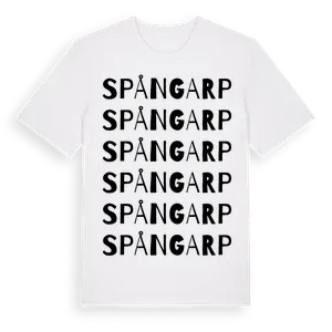 Spångarp ordlek t-shirt – ekologisk bomull t-shirt från Pinshirt