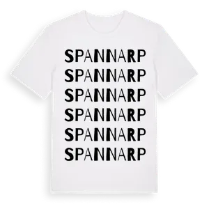 Spannarp ordlek t-shirt – ekologisk bomull t-shirt från Pinshirt