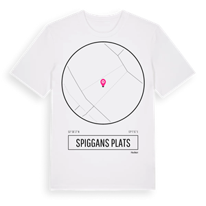 Spiggans plats t-shirt – ekologisk bomull t-shirt från Pinshirt