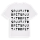 Spjutatorpet ordlek t-shirt