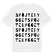 Spöjtebygget ordlek t-shirt