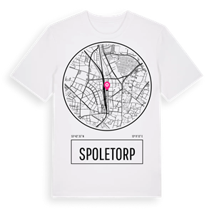 Spoletorp t-shirt – ekologisk bomull t-shirt från Pinshirt