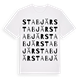 Stabjär ordlek t-shirt