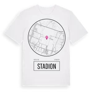 Stadion t-shirt – ekologisk bomull t-shirt från Pinshirt