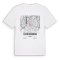 Stadskärnan karta t-shirt