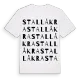 Stallåkra ordlek t-shirt