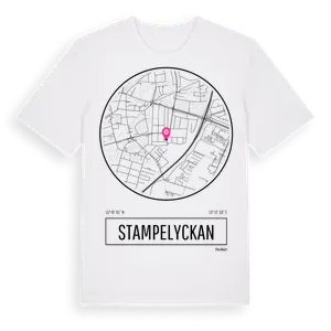 Stampelyckan t-shirt – ekologisk bomull t-shirt från Pinshirt