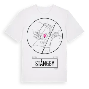 Stångby t-shirt – ekologisk bomull t-shirt från Pinshirt