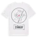 White t-shirt med Stångby t-shirt