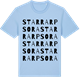 Blue Soul t-shirt med Starrarps ora ordlek t-shirt