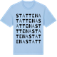 Blue Soul t-shirt med Stattena ordlek t-shirt