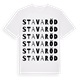 Stavaröd ordlek t-shirt