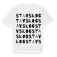 Stavskog ordlek t-shirt