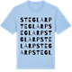 Blue Soul t-shirt med Steglarp ordlek t-shirt
