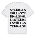 Stendalsmölla ordlek t-shirt