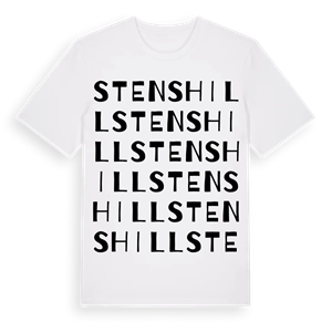 Stenshill ordlek t-shirt – ekologisk bomull t-shirt från Pinshirt