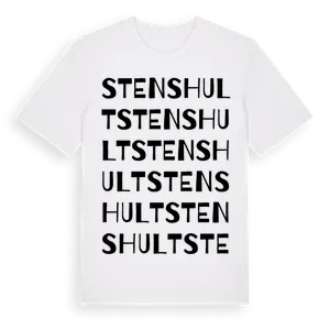 Stenshult ordlek t-shirt – ekologisk bomull t-shirt från Pinshirt