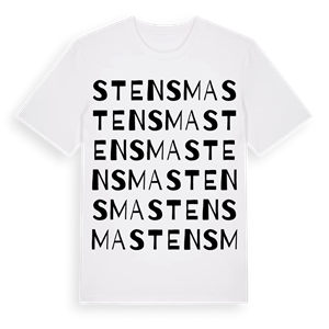 Stensma ordlek t-shirt – ekologisk bomull t-shirt från Pinshirt