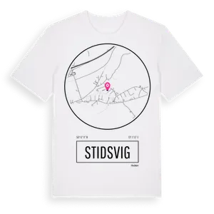 Stidsvig t-shirt – ekologisk bomull t-shirt från Pinshirt