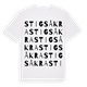 Stigsåkra ordlek t-shirt