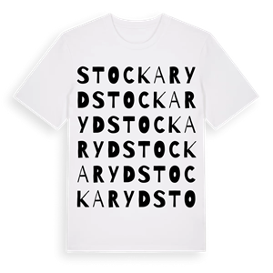 Stockaryd ordlek t-shirt – ekologisk bomull t-shirt från Pinshirt