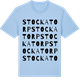 Blue Soul t-shirt med Stockatorp ordlek t-shirt