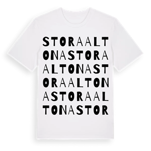 Stora Altona ordlek t-shirt – ekologisk bomull t-shirt från Pinshirt