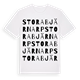 Stora Bjärnarp ordlek t-shirt