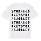 Stora Björket ordlek t-shirt