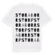 Stora Borrstorp ordlek t-shirt