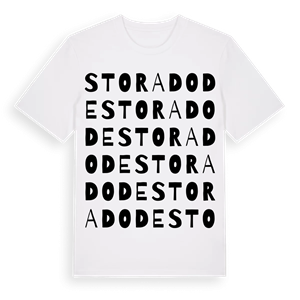 Stora Dode ordlek t-shirt – ekologisk bomull t-shirt från Pinshirt